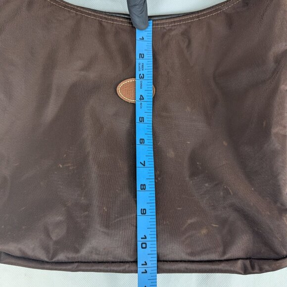 Longchamp Le Pliage Nylon Brown Crossbody Bag– Used Authentic, Classic Everyday! - Picture 14 of 15